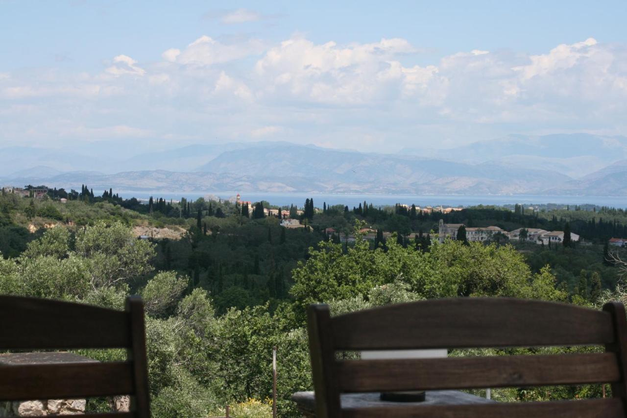 Corfu Luxury Apartment, Tranquility, Mountain & Sea Views Agios Gordios  Dış mekan fotoğraf